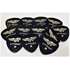 Prodigy 12αδα PPK12BK Κλασική Black Medium Πέννες Μπουζουκιού